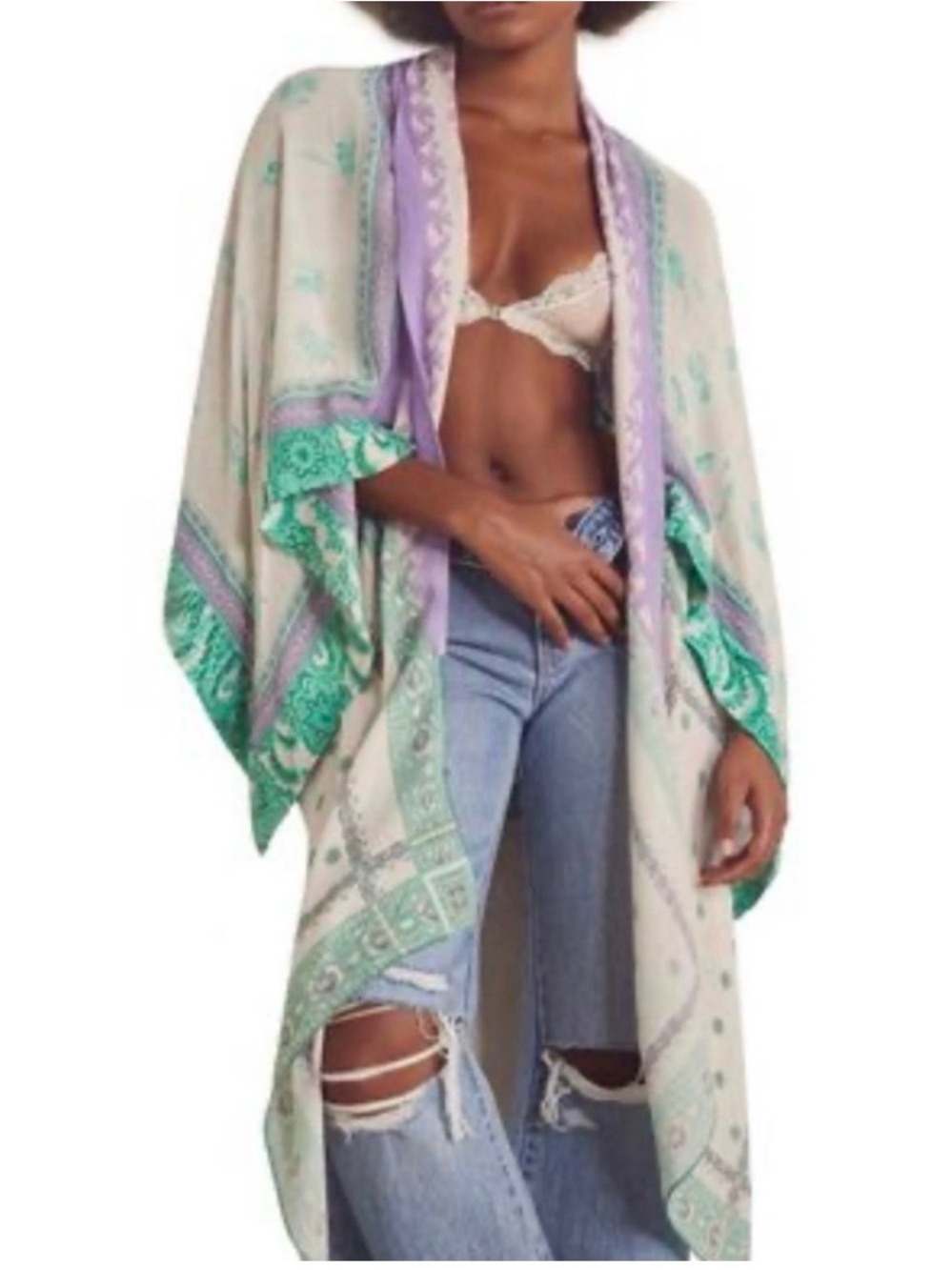 Free People Kiss the Sky Kimono